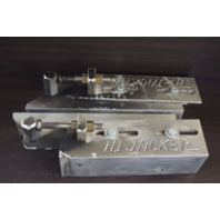 Universal Hi-Jacker Manual Jack Plate Set  Outboard Transom Support 5" Offset