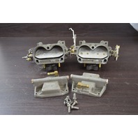 384569 384570 C#316661 Johnson Evinrude 1971 Carburetor Set 100 HP REBUILT