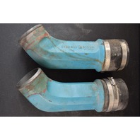 1977-1979 OMC Cobra Sterndrive Adapter Elbow Set 909374 909375 240 HP V8 990251N