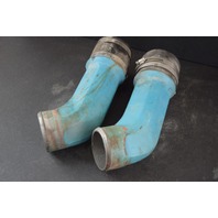 1977-1979 OMC Cobra Sterndrive Adapter Elbow Set 909374 909375 240 HP V8 990251N