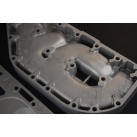 1973-81 Johnson Evinrude Exhaust Manifold & Plate & Cover 318309 65 70 75 HP