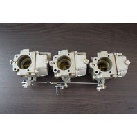 REBUILT! 1991-92 Johnson Evinrude Carburetor Set 433237 433236 60 70 HP