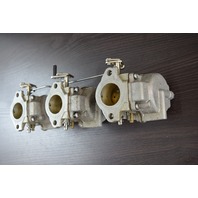 REBUILT! 1991-92 Johnson Evinrude Carburetor Set 433237 433236 60 70 HP
