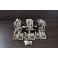 REBUILT ! 1976 Johnson Evinrude Carburetor Set 387303 387304 319671 200 HP V6
