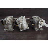 REBUILT ! 1976 Johnson Evinrude Carburetor Set 387303 387304 319671 200 HP V6
