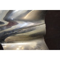 Mercury Triton 1 Chopper Stainless Steel Prop RH 3 Blade 15 Splines 13.5 x 17 V6