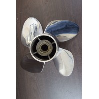 Mercury Turbo Stainless Steel 4 Blade Propeller 13-1/4 x 23 15 Splines RH V6