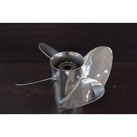 Mercury Turbo Stainless Steel 4 Blade Propeller 13-1/4 x 23 15 Splines RH V6