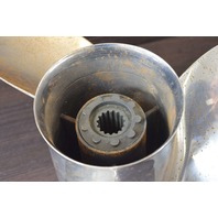 Mercury Stainless Steel 3-Blade RH Propeller 14-1/4 x 18 15 Splines