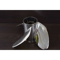 Mercury Turbo Stainless Steel 4 Blade Propeller 13.25 x 24 15 Splines RH V6