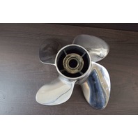 Mercury Turbo Stainless Steel 4 Blade Propeller 13.25 x 24 15 Splines RH V6
