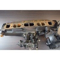 1982-1989 MerCruiser Exhaust Manifold & Carb 76325A2 8480A2 120 140 2.5L 3.0L