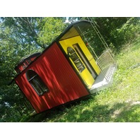 Coffee Shop Concession Trailer Caboose Kids Playhouse ? 14' 2" x 8' Inside Dim.