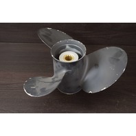 Johnson Evinrude RH Aluminum Propeller 12.5 x 13 13 Splines 3 Blade