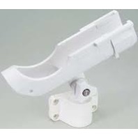 2 Brand New Attwood 2 in 1 Adjustable Rod holders with Flush Mount / White Color