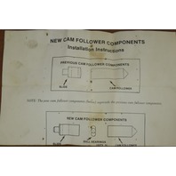 NOS Quicksilver Mercury Cam Follower Kit 44532A1 1984-1989 75 90 115 HP