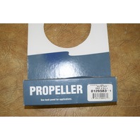 New OMC Plastic Electric Troller Propeller 2 Blade 0126583 1974-1991 8 3/4"x4