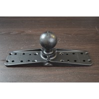 NEW! Ram Base RAM-D-111BU 11" x 3 " W/ 2-14" Ball