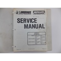 Mercury & Mariner Service Manual 18 20 25 HP 90-43509-3