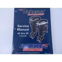 Johnson Evinrude Shop Service Manual Book 1996 40 45 48 50 55 HP 507124
