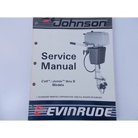 Johnson Evinrude Shop Service Manual Book 1987 Colt/Junior thru 8 507614