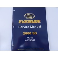 Evinrude Shop Service Manual Book 2000 SS 40,50 4-Stroke 787061