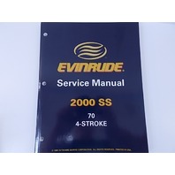 Evinrude Shop Service Manual Book 2000 SS 70 4-Stroke 787062