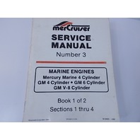 Mercruiser Service Manual #17 GM V-8 3-5 CID (5.0L) / 350 CID (5.7L) 823225