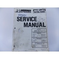 Mercruiser Service Manual 75 80 85 90 115 140 150 in line 1992 86134