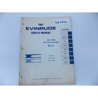 1969 Evinrude Ski twin Ski twin electric 33 HP service manual