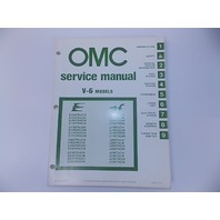 1980 OMC Binder of 10 Service Manuals 4-235 HP 12 24 V Electric Models