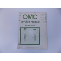 1980 OMC Binder of 10 Service Manuals 4-235 HP 12 24 V Electric Models