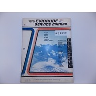OMC 1979 Evinrude Service Manual 70/75 HP Models 70973, 75942, 75943