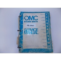 OMC Stern Drive Service Manual 981313