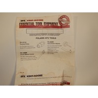 New Kent-Moore ATV Tools Youth Series 50 & 90 PA-45153 PA-44688 PA-44689