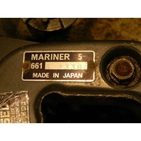 Yamaha Mariner Midsection & Transom clamp bracket from 1977 5 HP