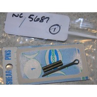 New Shear Pin Set # 1 for 5 HP Clinton Chief models