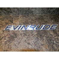 Evinrude Hood Emblem Applique 1971 & 1972 40 50 60 85 100 125 HP