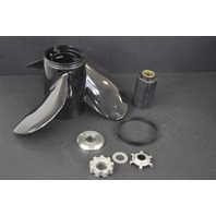 New Take Off Hustler Aluminum Propeller 3 Blade With Hub 21431911 13-1/4 x 19