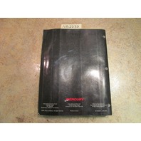 Mercury 30/40 Four Stroke Service Manual Starting Year 2002
