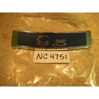 New Johnson Evinrude OMC 1968 1969 9.5 HP Front Applique