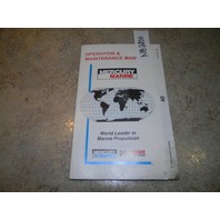Mercury Tracker Operation & Maintenance Manual 40 HP 1996