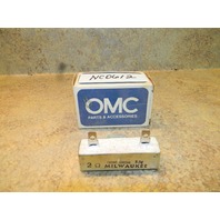 NOS OMC Johnson Evinrude Ballest Resistor Assembly 383433