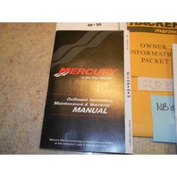 Complete Mercury Tracker Owner Packet Manual Operation & Maintenance