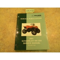 2001 Polaris Scrambler 400 2x4 Service Manual PN 9917126