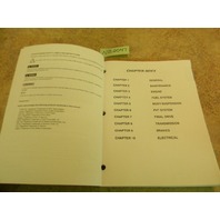 2002 Polaris Trail Boss 325 Four Stroke Service Manual PN 9917205