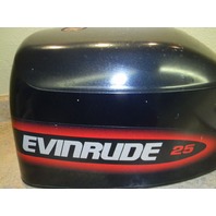 Evinrude 25 35 HP Hood Cowl Cowling Cover 1996-2001  Electric Start  3 CYLINDER