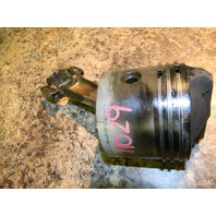 Johnson Evinrude piston and connecting rod from a 1967 100 hp V4
