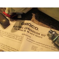 Groco Electric Conversion Kit Models EA, EB and K Toilets 12V