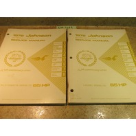 1972 Johnson Evinrude Outboard Service Manual Year Set 2-125 HP